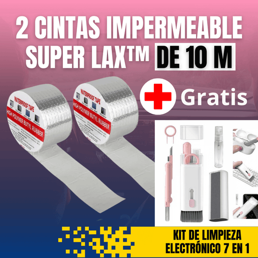 SUPER Lax™ CINTA IMPERMEABLE 10 Metros